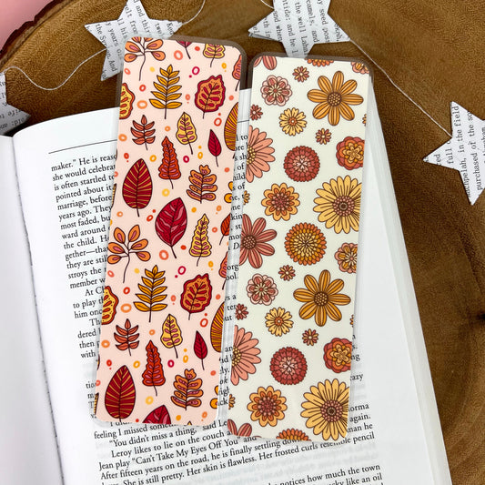 Falling Leaves Bookmarks