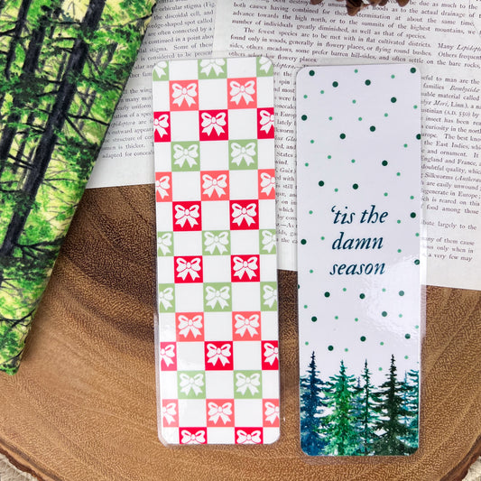 Tis The Damn Season Bookmarks