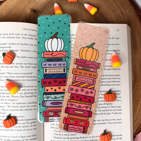 Pumpkin Bookstack Bookmark