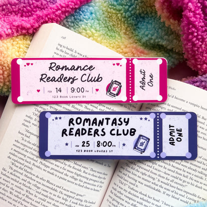 Trope Ticket Bookmarks