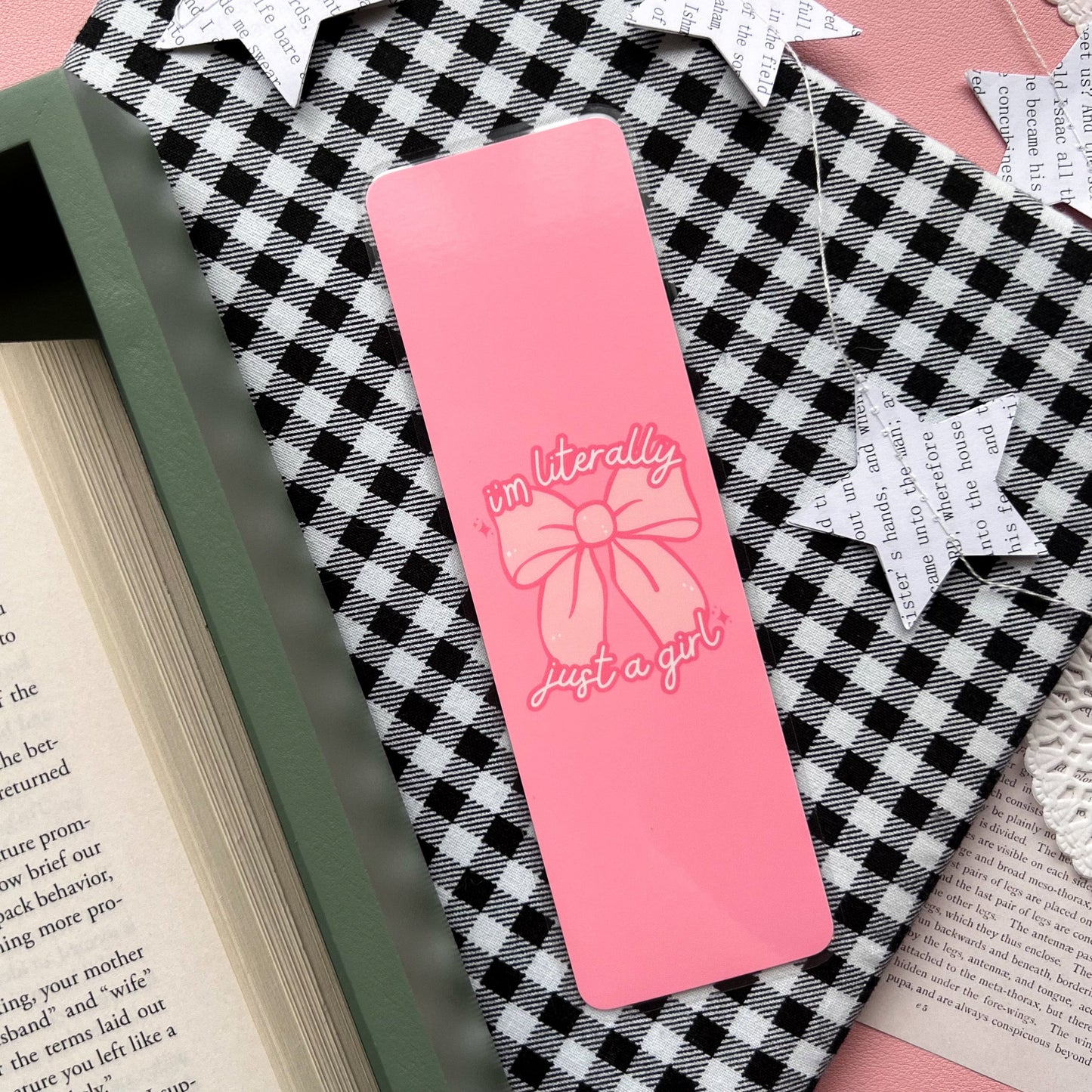 Just A Girl Bookmark