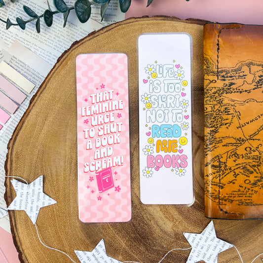 Bookish Spring Bookmarks