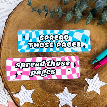Spread Those Pages Bookmark