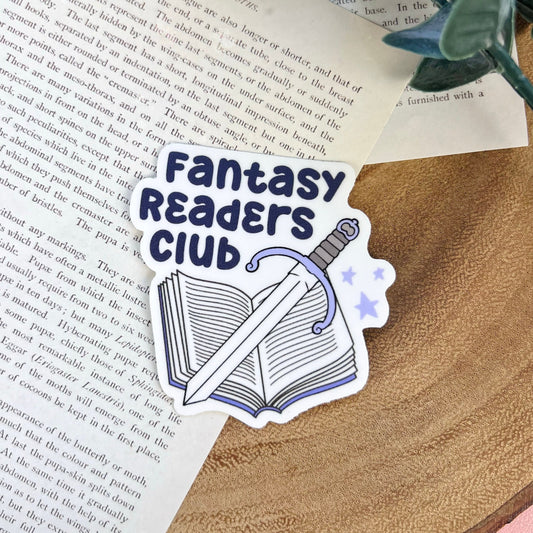 Fantasy Readers Club Sticker